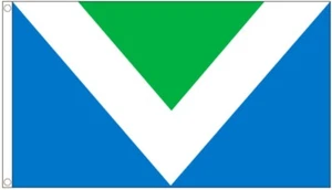 BANDERA VEGANA 3x2 pies poliéster 90cm x 60cm banderas - Imagen 1 de 1