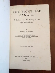 RARE 1905 The Fight for Canada. A Sketch from the History of Great Imperial War - Picture 1 of 2