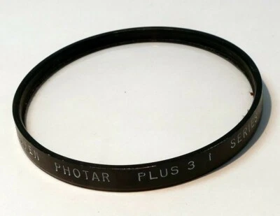 Tiffen Photar Series 7 VII 50.8mm filter drop in plus 3 +3 close-up portraiture - Image 1 of 4