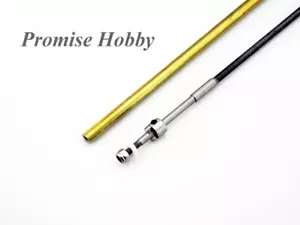 300mm X 3.18mm Flex Cable Shaft w/ Drive Dog Nut Brass Tube for RC Boat - Picture 1 of 2