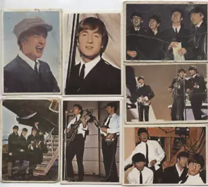 1964 TOPPS BEATLES DIARY Trading Cards Lot (07/60) VP-VG (101013) - Bild 1 von 2