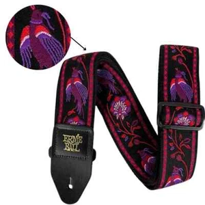 Pleasant Pheasant Ernie Ball Guitar Strap / Bass Strap Jacquard W-LH Ends 5360 - Picture 1 of 9