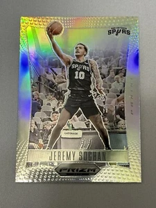 2023-24 Panini Prizm Deca Silver Prizm Jeremy Sochan Spurs - Picture 1 of 2