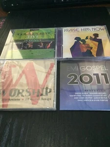4 Gospel CDs-EMI Gospel 2001/Gospel's Best Live/Praise Him Now/Worship Brand New - Bild 1 von 2