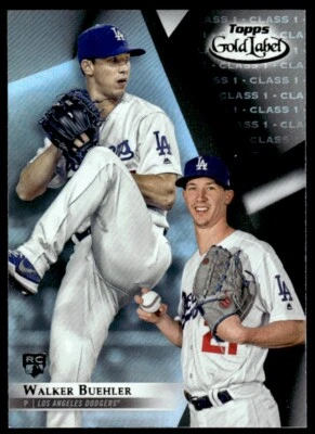 2018 Topps Gold Label Class 1 Walker Buehler Los Angeles Dodgers #56 - Image 1 of 2