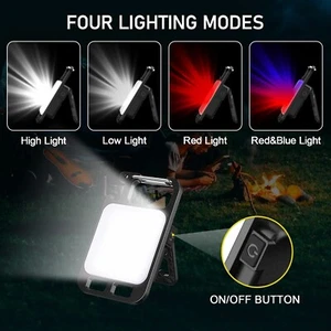 2 x SMARTled -Mini Luce da Lavoro Portatile 1000 Lumen,Torcia LED Portachiavi - Foto 1 di 7