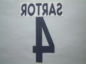 SARTOR NOME+NUMERO UFFICIALE PARMA AWAY 1998-1999 Lotto Sublimatico - Foto 1 di 1