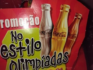 Rare Box of Coca-Cola Mini Bottles from 2004 Summer Olympics Exclusive Brazil - Picture 1 of 12