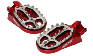 kmx24 Alu Factory reposapiés se adapta a Sherco SE-R SEF-R SE SX 125-510 rojo - Imagen 1 de 3