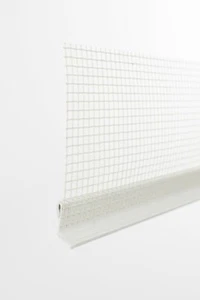Render Tropfperle mit Gitter 6 mm Clip-On für Grundschiene 2,5 mtr x 10 - Bild 1 von 2