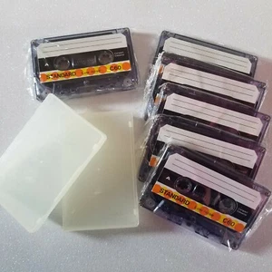 NEW Standard Low Noise Cassette Tapes C60 New in Wrapper 6 Tapes - Picture 1 of 3