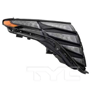 TYC CAPA Right Side LED DRL Assy for Hyundai Tucson SE/SEL Black Trim 2022-2024 - Picture 1 of 3