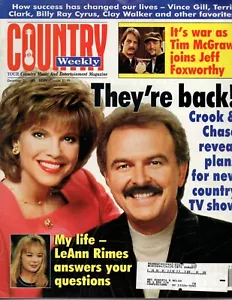 Country Weekly Magazine December 31 1996 Crook & Chase Terri Clark Tim McGraw - Picture 1 of 2