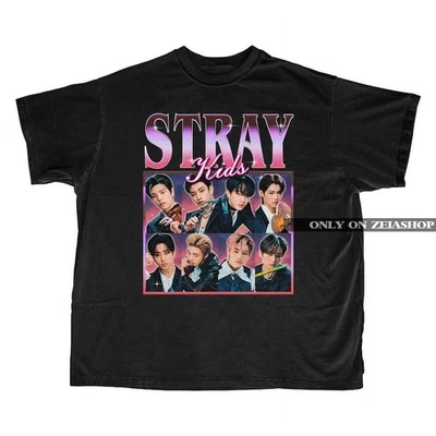 Camiseta Kpop STRAY KIDS Unisex Manga Corta S-5XL Foto 1 de 3