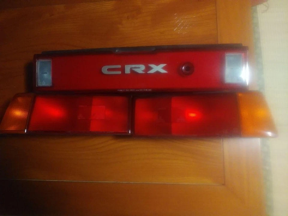 Crx Us Tail Lights With Wiring For Honda Crx Rear Lamps Light Assembly Foto 1 de 4