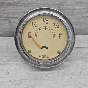 40s 50s GMC AC Truck Bus Coach Vintage Creme Beige Tan Fuel Gas Gauge - Bild 1 von 5