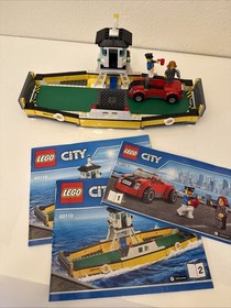 Lego 60119 City Harbor Ferry Set With Minifigures complete