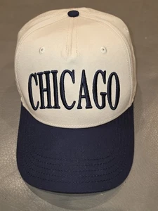 American Needle Alice & Wonder 100% Cotton Chicago Snapback Hat New Without Tags - Picture 1 of 7