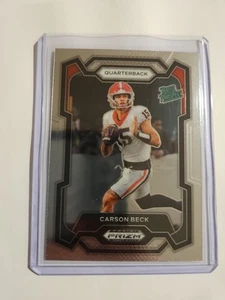2024 Panini Prizm Draft Picks - Rated Prospect Carson Beck #130 (RC) - Picture 1 of 2