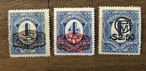 Mexico  Stamps 593 600 And 603 Mint Hinged - Picture 1 of 3