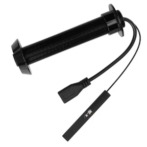 Black WiFi Door Peephole Camera 2.4G 5G 1080P HD Wide Angle Lens 2 Way Talk TU - Picture 1 of 12