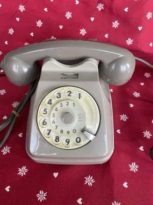 Telefono da tavolo  a disco Siemens anni 70/80 - Immagine 1 di 4