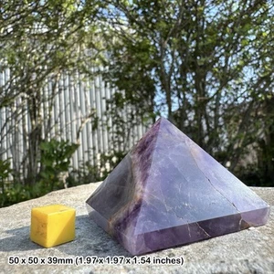 Amethystpyramide 100 % echte spirituelle Heilung Kristall Mineralstein RST308 - Bild 1 von 1