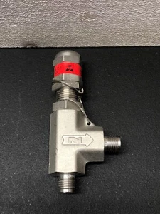 Swagelok PN SS-4R3A-NB High Pressure Proportional Relief Valve, 1/4 in - Picture 1 of 16