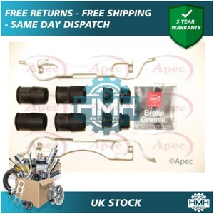 Fits Mercedes M-Class GLE GL-Class GLS Brake Pads Fitting Kit Front Poppy - Picture 1 of 2
