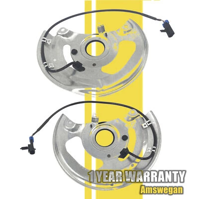 Sensor de velocidad de rueda ABS delantero derecho/izquierdo para Chevrolet S10 GMC Sonoma 2,2 L 2 piezas Foto 1 de 4