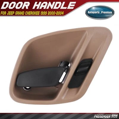 Right Passenger Side Interior Door Handle for Jeep Grand Cherokee WJ 1999-2004 - Image 1 of 4