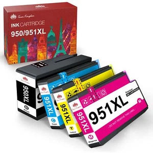 4x Ink Cartridge 950XL 951XL BCMY For HP Officejet Pro 8600 276dw 251dw Printer - Picture 1 of 6