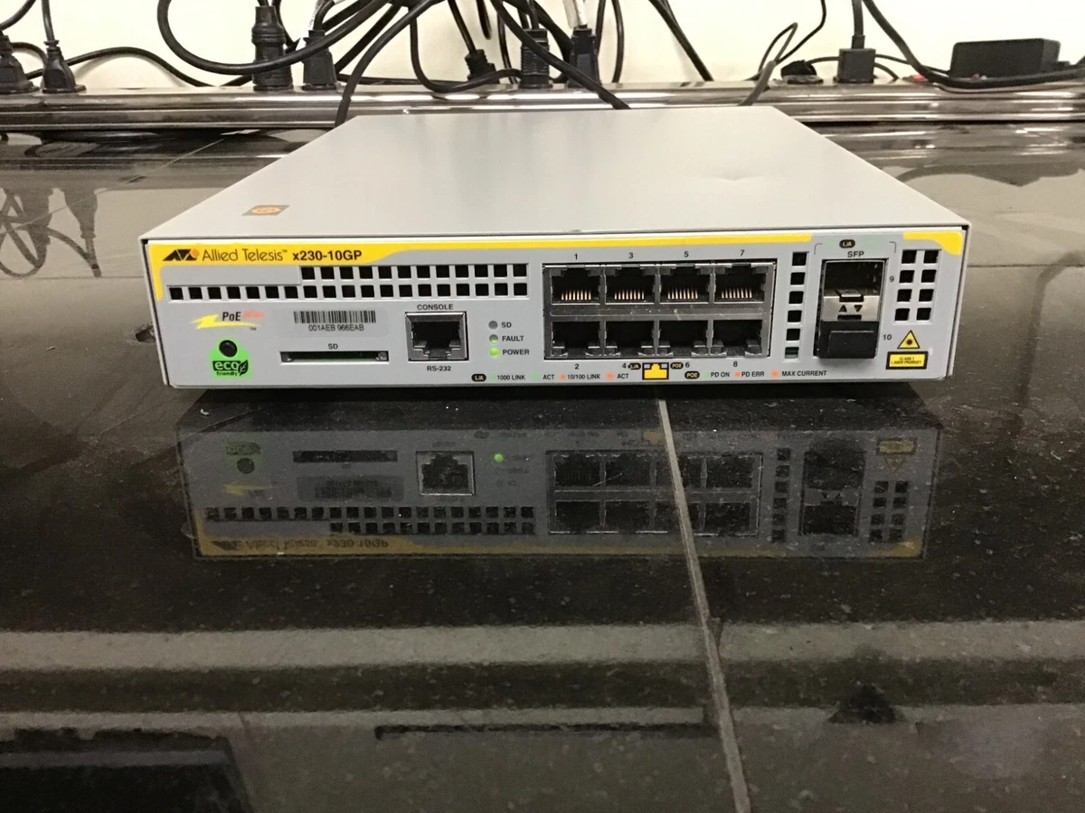 Allied Telesis AT-X230-10GP Ethernet Switch | eBay