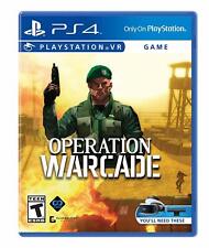 Operation Warcade VR Sony PS4 PSVR Playstation 4 Virtual Reality Shooter Game