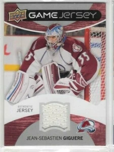 Jean-Sebastien Giguere 12-13 UD Series 1 UD Game Jersey Colorado Avalanche - Bild 1 von 1