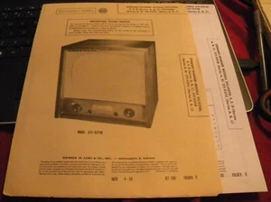 STEWART-WARNER TV RECEIVER - 6 MODELLE (SAMS PHOTOFACT 200-9) - Bild 1 von 1