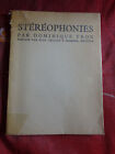 Stéréophonies D. TRON 1965 Éditions Seghers - Original Numéroté