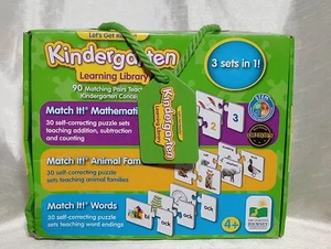 The Learning Journey Kindergarten Math Animals Words PUZZLE Game - Picture 1 of 7