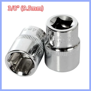 Impact Socket Adapter Square 3/8" To 6mm-24mm Hexagon Hex Bit Holder Converter - Picture 1 of 51