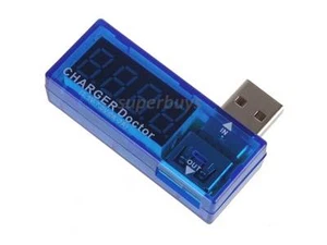 Voltage Current Detector USB Charger Doctor Mobile Tester Meter Power Output BL - Picture 1 of 3