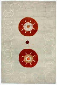 Alfombra de diseño Morgenland - 239 x 150 cm - plata - Imagen 1 de 6