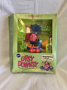 Vintage Mattel 1969 Upsy Downsy Mother What Now Figur Hot Pink Blau Garn Haare - Bild 1 von 14