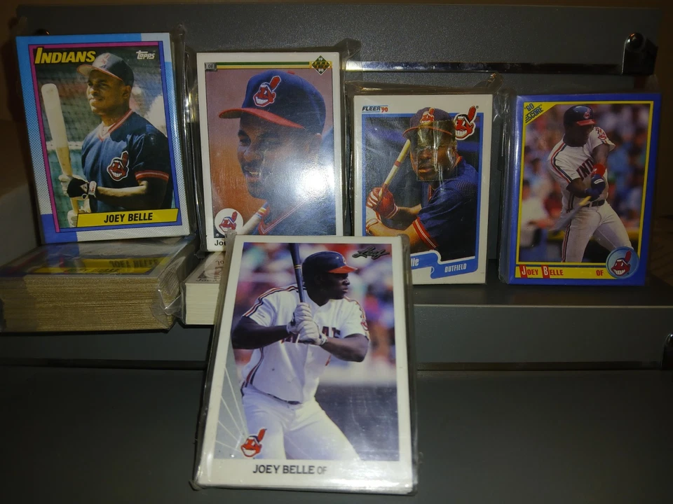 ALBERT BELLE ROOKIES 325 1990 25-90 HOJA 100-UPD & TOPPS 50-SCORE & FLEER Foto 1 de 4
