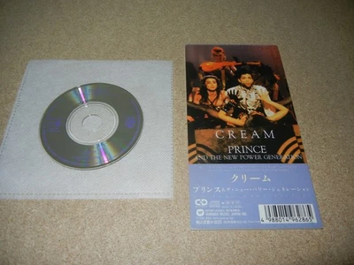 Prince The New Power Generation "Cream" JAPAN 3inch snap-pack 3inch CD WPDP-6286 Foto 1 de 4