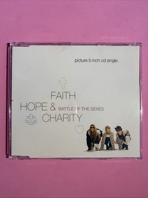 Faith Hope & Charity - Battle Of The Sexes (CD, 1990) 3 TRK IMPORT * V RARE* NM - Image 1 of 4