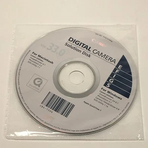 Canon Digital Camera Solution Disk 33.0 für Macintosh und Windows versiegelt - Bild 1 von 4