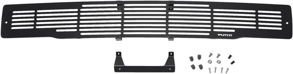 Putco 87160 Bar Style Bumper Grille Fit for Ford F150 - Stainless Steel, Black - Image 1 of 4