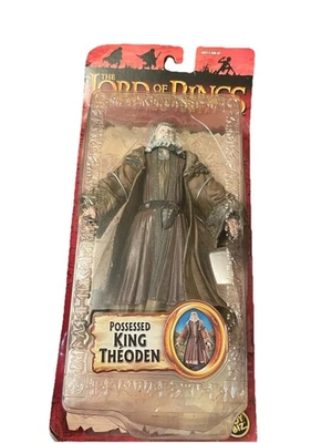 TOY BIZ Señor de los Anillos Poseído Rey Teoden 6" Figura Dos Torres 2005 NUEVO Foto 1 de 4