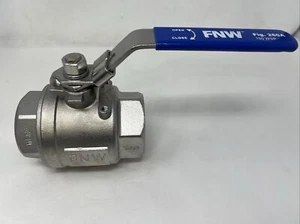 FNW 2" 100WOG STAINLESS STEEL BALL VALVE FIG.260A-CF8M 150WSP - Picture 1 of 10