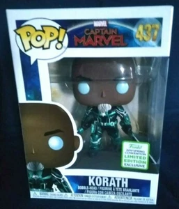 FUNKO POP! CAPTAIN MARVEL KORATH 437 ECCC LIMITED EDITION W/ PROTECTOR BOX - Picture 1 of 6